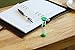 Jade Active Sand Timer Set (2 Min) Large 10pcs Pack - Colorful Set of Two Minutes Hour Glasses for Kids, Adults - Colors: Blue, Green, Red
