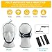 Stop Snoring Chin Strap with 4 Set Nasal Dilators, Effective Snoring Solution Anti Snoring Nose Vent Snore Reduction Snore Relief Mouth Breathers Sleep Aid Devices Snore Stopper For Men Women Kids
