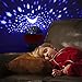 EOMOO Baby Night Lights for kids,Starry Night Light Rotating Moon Stars Projector, 7 Color Options Romantic Night Lighting Lamp, USB Cable/Batteries Powered for Nursery, Bedroom
