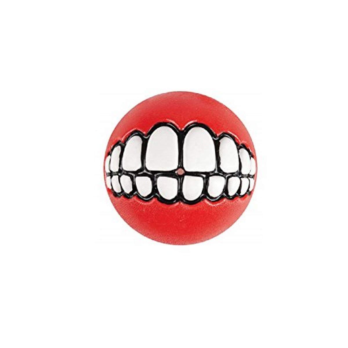 Rogz Grinz Ball, Large, 7.8 cm, Red