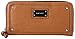 Nine West Table Treasures Small Zip Around 60295887 Evening Bag,Cognac,One Size