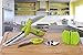 Ethernial 6-in-1 Food Chopper Knife - Salad Scissor Set - Smart Kitchen Shears with Built-in Cutting Board - Use for Quick Cutting - The Package Includes Herb Scissors, Finger Guard, Sharpener