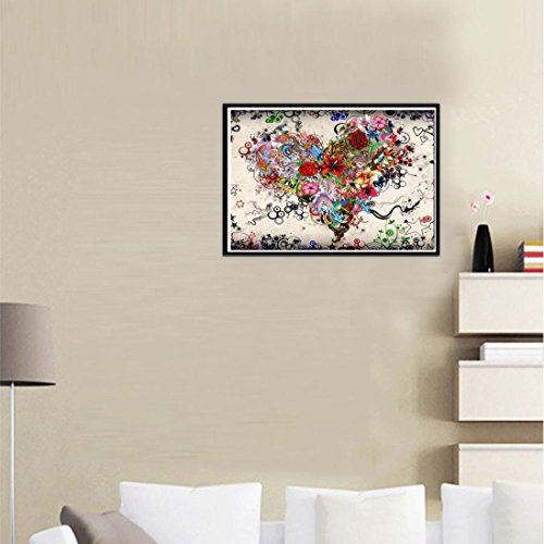 TiTCool 5D Diamond Painting, NEW DIY Handcraft Work FULL Drill Embroidery Cross Craft Stitch DIY Home Decorative (G)