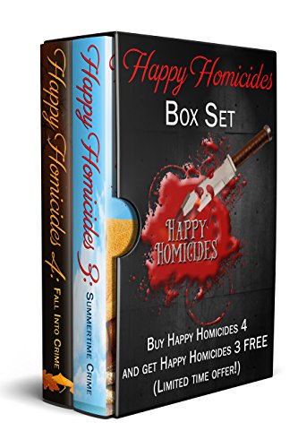 Happy Homicides 4: Fall Into Crime: plus Happy Homicides 3: Summertime Crimes by [Slan, Joanna Campbell, Hengerer, Linda Gordon, Price, Carole W., Diehl, Lesley A., Thames, Nancy Jill, Trent, Teresa, Toussaint, Maggie, Burke, Anna Celeste, Rawls, Randy, Cohen, Nancy J., Terry Ambrose, Deborah Sharp]