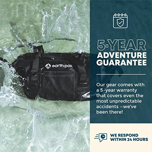 Earth Pak Waterproof Duffel Bag Perfect for Any Kind of Travel, Lightweight, 50L / 70L / 90L