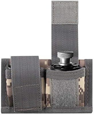 kapokilly Tactical Two-speed Loader Belt Belt Waist, Universal Two-speed Loader Belt Bag For 22 Mag Thru 44 Mag (shield Knife Fire).