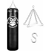 Saco De Pancada 120 cm Boxe Muay Thai Profissional Equipamento Luta Artes Marciais Esquivas Gorilla
