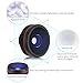 Pictek Fisheye Lens, Clip On 3-in-1 Fisheye 12X Macro 24X Super Macro Phone Camera Lens Kit for iPhone 6/6s,iPhone7 iOS and Android Smartphones