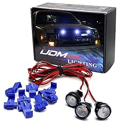 iJDMTOY 3pc Set Custom Retrofit Xenon White Front