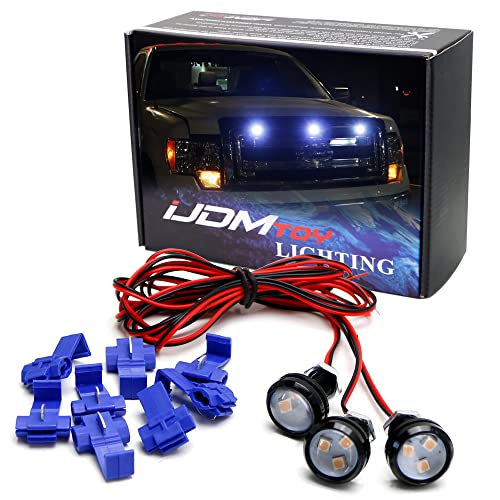 iJDMTOY 3pc Set Custom Retrofit Xenon White Front
