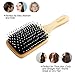 Hairbrush Boar Bristle Hair Brush-Hair Brushes for Women Mens Kids girls Best Natural Wooden Paddle Hair Brush for Thick fine Curly Straight Dry and Damaged Hair-Avoid Tangles?by Auoetoe (wooden)