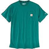 Carhartt Mens Force Relaxed Fit Midweight Short-Sleeve Pocket T-Shirt 104616