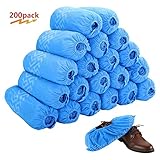 Disposable Boot & Shoe Covers 200 Pack (100 Pairs) | Non-Slip, Durable, Indoor | Protect Your Home, Floors and Shoes