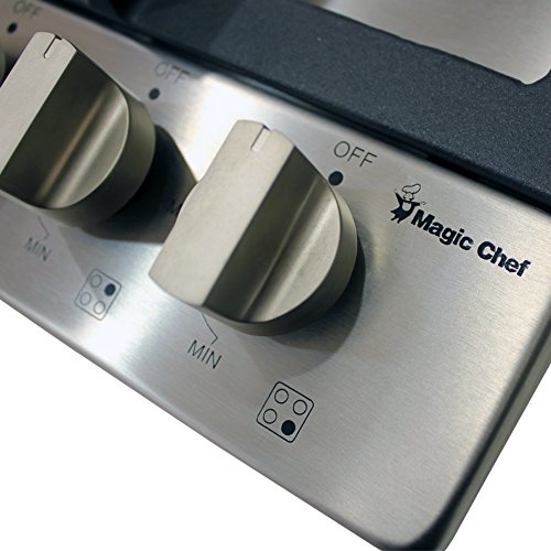 4 Magic+Chef+MCSCTG24S+Cooktop+Stainless