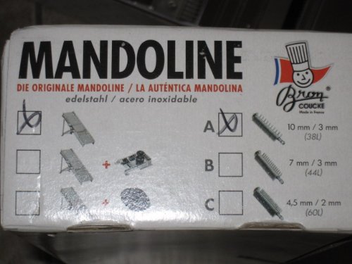 Matfer Classic Bron Stainless Steel Mandoline