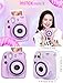 Fujifilm Instax Mini 9 Camera + Fuji Instax Mini Film + Instax Accessories Kit Bundle, Gift Sets Instant Camera Light Purple
