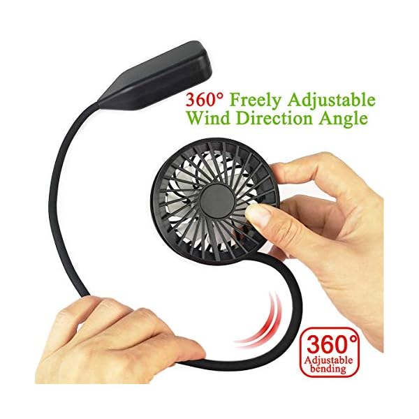 FANSIR-Portable-Fan-Hand-Free-USB-Mini-Fan-Neck-Fan-Rechargeable-Wearable-Neckband-Fan-Personal-Hand-Held-Stroller-Fan-Desk-Fan-Foldable-Sport-Fan-with-3-Speeds-for-Travel-Outdoor-Office-Upgraded FANSIR Portable Fan Hand Free USB Mini Fan, Neck Fan Rechargeable Wearable Neckband Fan Personal Hand Held Stroller Fan…