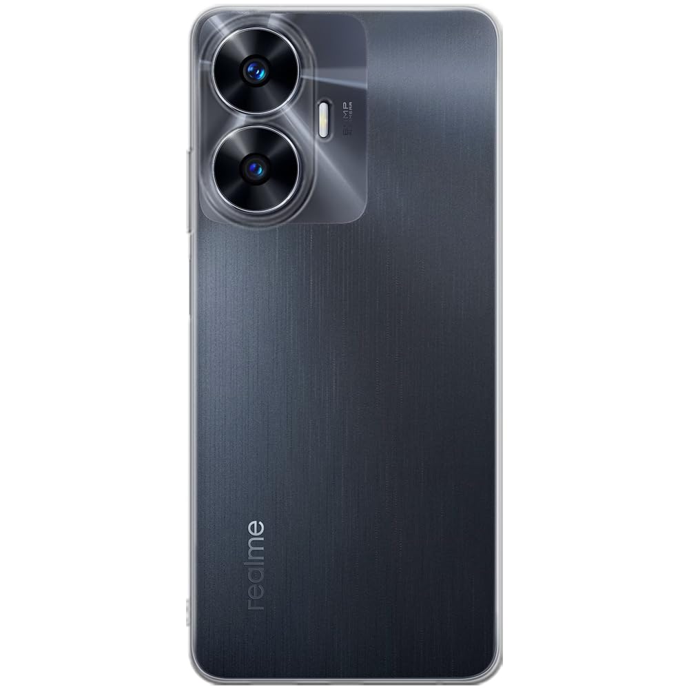 Babaco Premium Clear mobile phone case for Realme C55 optimally adapted to the shape of the mobile phone, crystal case made of TPU