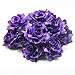 DreamLily Rose Flower Hair Clip Flamenco Dancer Pin up Flower Brooch BC10 (Purple)