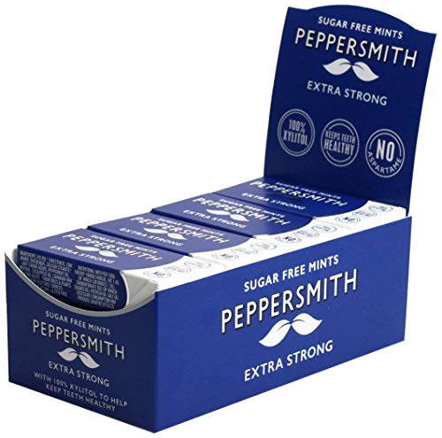 Peppersmith Extra Strong Eucalyptus 100 Xylitol Sweetened Multipack Mints Sugar | INDIA