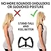Posture Corrector for Women and Men - Adjustable Back Posture Corrector Clavicle Support Brace - Upper Back Brace Posture Corrector Shoulder Brace by Ovahive (Large/XLarge)