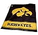 Team Golf NCAA Iowa Hawkeyes Jacquard Woven Golf Towel Jacquard Woven Golf Towel, 16