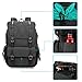 Tocode Laptop Backpack, Business Travel Water Resistant Backpack College Student Bookbag for Women Men Fits Under 15.6 Inch Laptop and Notebook Black