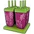 Popsicle Molds Ice Pop Maker Tupperware Quality 6 Pieces BPA Free Clearance Sale