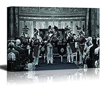 Canvas Wall Art Memorial Day Canvas Prints Home Artwork Decoration for Living Room,Bedroom - 12x18 inches