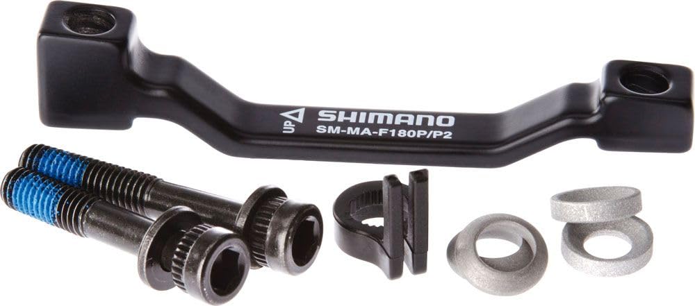 SHIMANO Unisex - Adult 1 Brake Mounts & Adaptor, Black, One Size