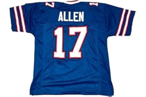 GENERIC Josh Allen Blue Jersey Youth Sizes Stitched Custom Football New No Brand/Logos