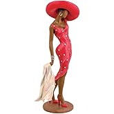 Ebony Treasures Sassy in Red &ndash; Stylish Collectible Figurine