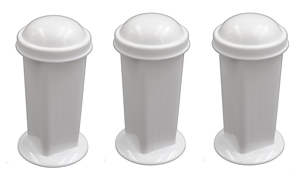 Polypropylene Staining Coplin Jar Set of 3 Holds 510 Slides