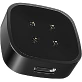 RUXELY USB C Fitbit Versa 4 Charger Adapter for Versa 4 3/Sense 2 1 Watch | Magnetic Type C Charging Cable Dock for Fitbit Sense 2/1,Versa 4/3 Smartwatch,Replacement USB C Charging Cord Portable