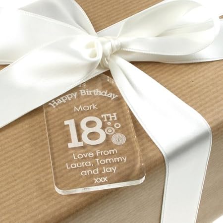personalised gifts 18th boy