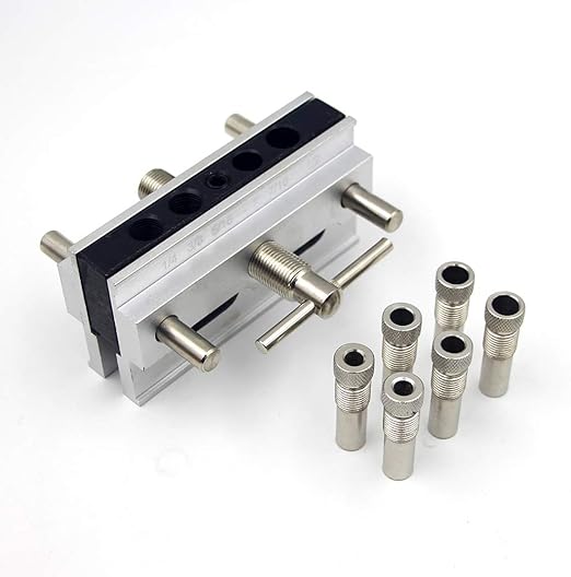 Self Center Dowel Jig Kit, SelfCentering Doweling Jig Drilling Guide