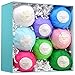 8 Bath Bomb Gift Set - HUGE All Natural Assorted Essential Oil Bath Bombs - Infused with Essential Oils, Jojoba Oil, and Olive Oil for deep Moisturizing - Great Gift for Her
