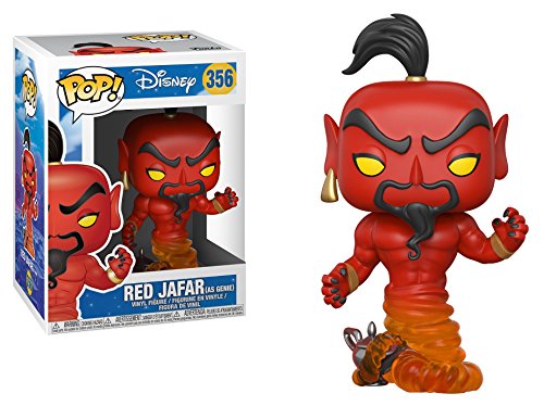Funko Pop! Disney: Aladdin - Red Jafar as Genie Vinyl Figure (Bundled with Pop BOX PROTECTOR CASE)