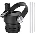 Straw Lid Compatible with Hydro Flask Standard Mouth & Iron Flask, Dust Cover Lid Fits Standard Mouth, Sports Water Bottle Accessories Replacement Straw Lid (Patented)
