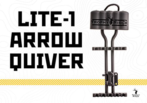 Trophy Ridge Lite-1 5 Arrow Quiver, Black - Thumbnail 2