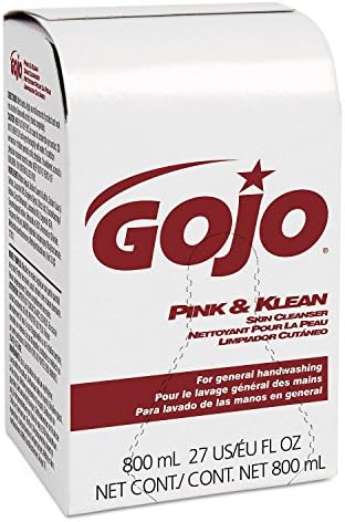 Product of GOJO - Pink &amp; Klean Skin Cleanser 800mL Dispenser Refill, Floral - 12/Carton - Hand Soap &amp; Sanitizers [Bulk Savings]