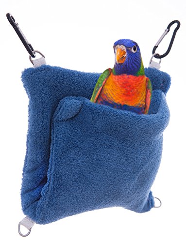 Small Pet Pocket Hammock – Made in the USA (Blue, Large) - Thumbnail 3