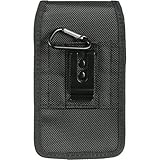 For IPHONE 5S 5C 5 Lifeproof case cell Phone holster with belt loop+metal clip+hook+Stylus Pen+LCD Screen Protector w/cell Cleaning Cloth (perfect fit with lifeproof & waterproof case on it !)