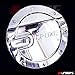 A-PADS Compatible with Chrome Gas Door Cover (Just overlay Stick on, NOT for Replacement) for 2008 09 10 11 12 2013 Chevy CRUZE- WITH Text