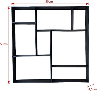 Moldes con rectángulos para hormigón de MCTECH®, para dar forma a ...