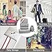 Packing Cubes for Travel Set 5Pcs, YAMTION Mesh Luggage Cubes, Luggage Packing Organizers with Laundry Bag (Gray)