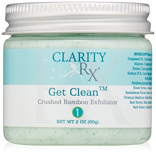 ClarityRx Get Clean Crushed Bamboo Exfoliator, 2 oz