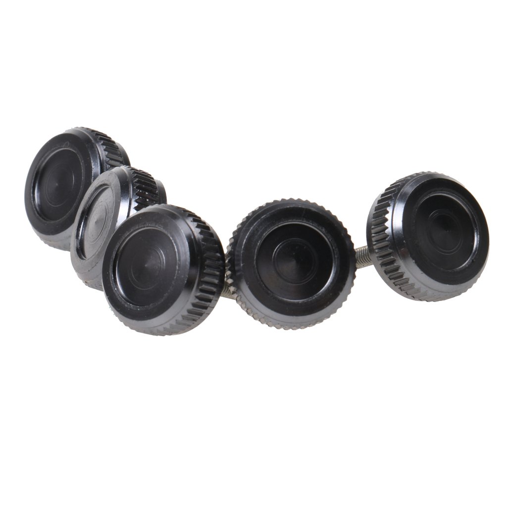 B07czkd5s9 Baosity 5点ユニバーサル釣りスピニングリールのハンドルスクリューキャップ軸受カバーブラック リールパーツ 安価 Sumenep Disnakertrans Jatimprov Go Id