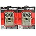 Stealth Cam Weatherproof 10MP HD Video Infrared No Glow Hunting Scouting Game Trail Camera w/Nighttime Range & Under 0.5s Reflex Trigger Time, 2 Pack