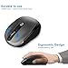 Wireless Mouse, JETech® M0770 2.4Ghz Wireless Mobile Optcal Mouse with 6 Buttons, 3 DPI Levels, USB Wireless Receiver